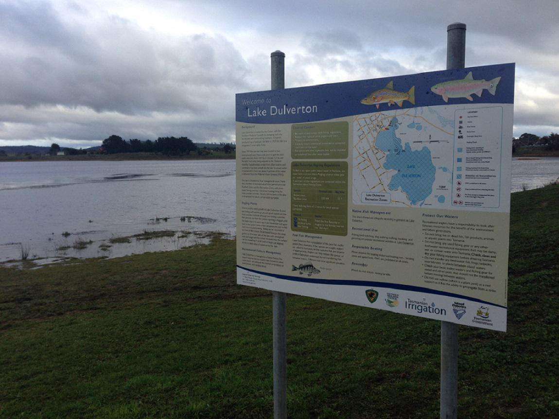 Anglers - Keep An Eye On Lake Dulverton