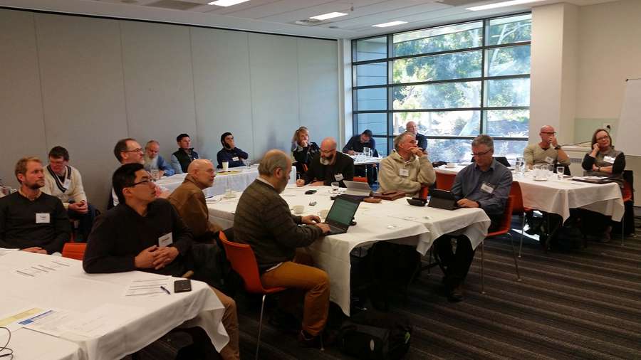 IFS Leader of the Tasmanian Carp Management Program, Jonah Yick, at the National Carp Control Plan workshop 2018.